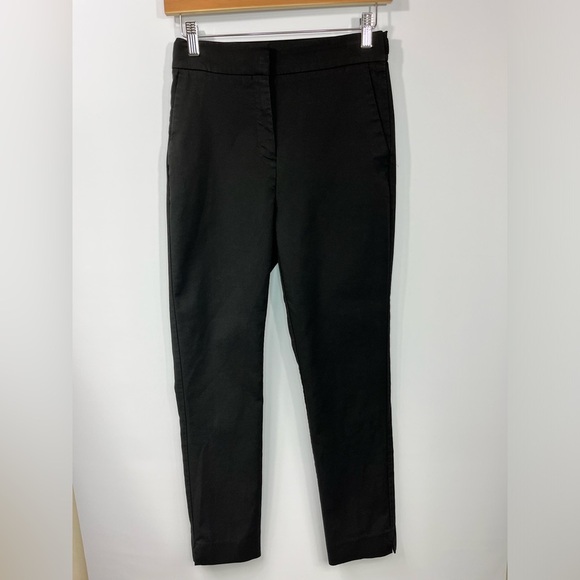 Zara Woman’s High Rise Front Pocket Elastic Back Waistband Split Hem Pants - Picture 9 of 16